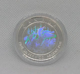 2002 Canada $5 Dollar Loon 15th Anniversary Pure Silver Hologram Coin .999 1 OZ - NumisFind