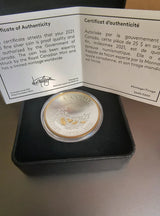125th Anniversary of the Klondike Gold Rush: Panning for Gold - 1oz Pure Silver - NumisFind