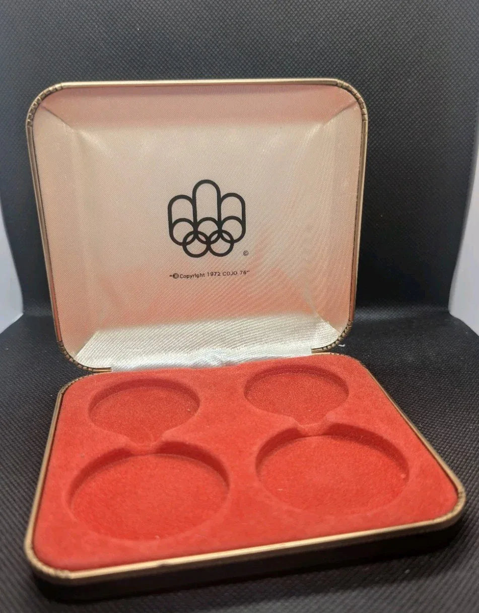 Canada 1976 Olympic Silver Coin Storage Case for 4 Used - NumisFind