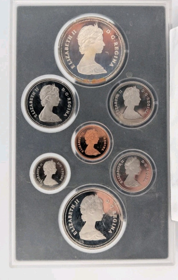 Canada 1981 Mint Proof Silver Dollar, Ultra Heavy Cameo1