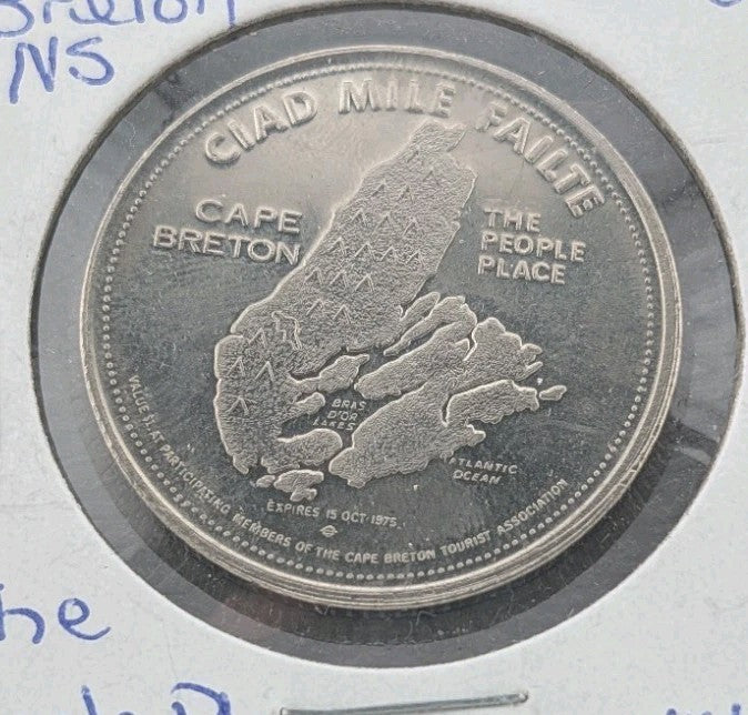 1985 Cape Breton MacPuffin Dollar - Trade Dollar Token1