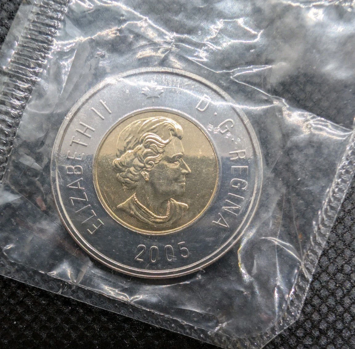 Canada  2005 - PL - 2$ Dollar  -  Polar Bear - Toonie1