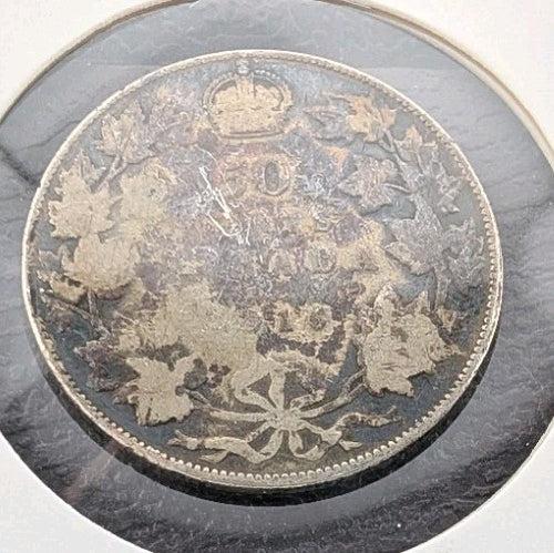 1916 canada 50 cents Circulated0