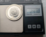 Sterling Silver 1971 UNA-USA Commemorative Proof Medal-Equality-Racial-FDI Stamp3