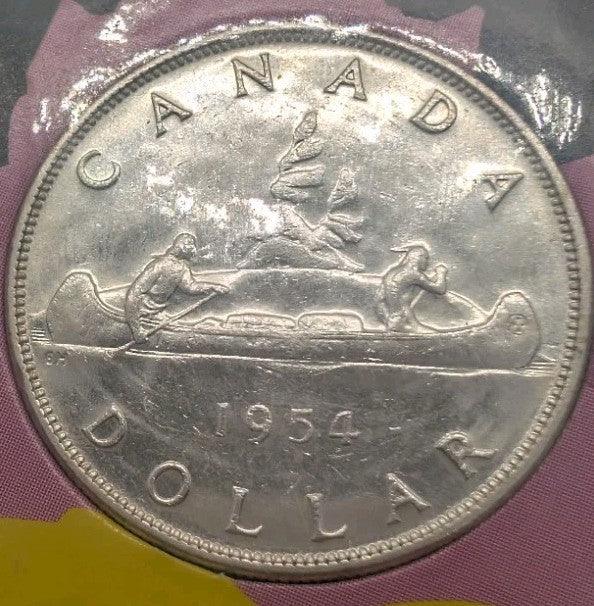 1954 Canada prooflike set in Original cardboard holder with Circulated coins. - NumisFind