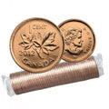 Full Roll Of Uncirculated 2012 Canada Penny Small 1 Cent  