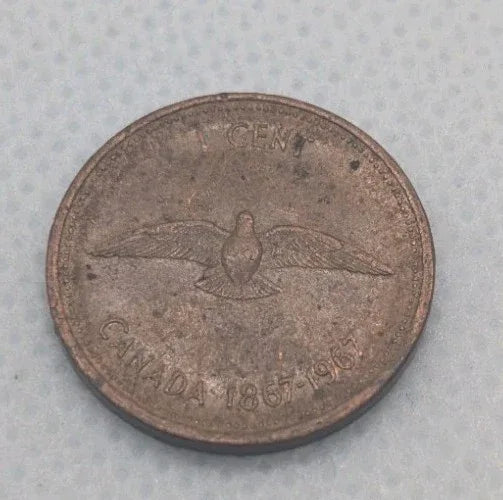 1967 1 Cent Canada Circulated Canadian Penny - NumisFind