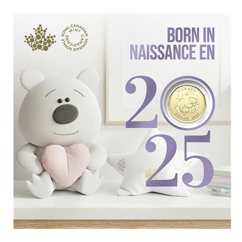 2025 Canada BABY Uncirculated set - special loonie - King Charles obverse - NEW!0