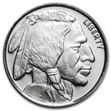 1 oz Buffalo Silver Round .999 fine Silver Bullion 1 Troy Ounce1