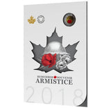 2018 Canada Armistice WWI keepsake collector card0