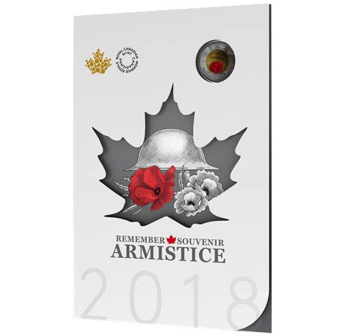 2018 Canada Armistice WWI keepsake collector card0