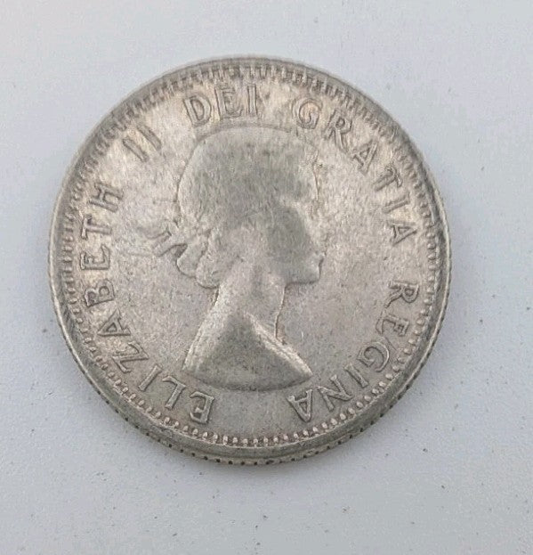 1959 Canada 10c Silver coin Dime - 2g of pure silver1