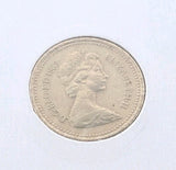 British 1 Pound Coin dated 1983 - first year for 1 pound coin1