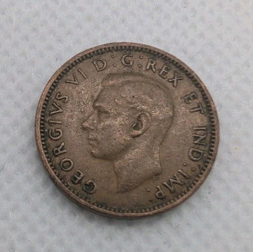 1947 Canada Small Cent Canadian 1 penny coin VERY NICE !1