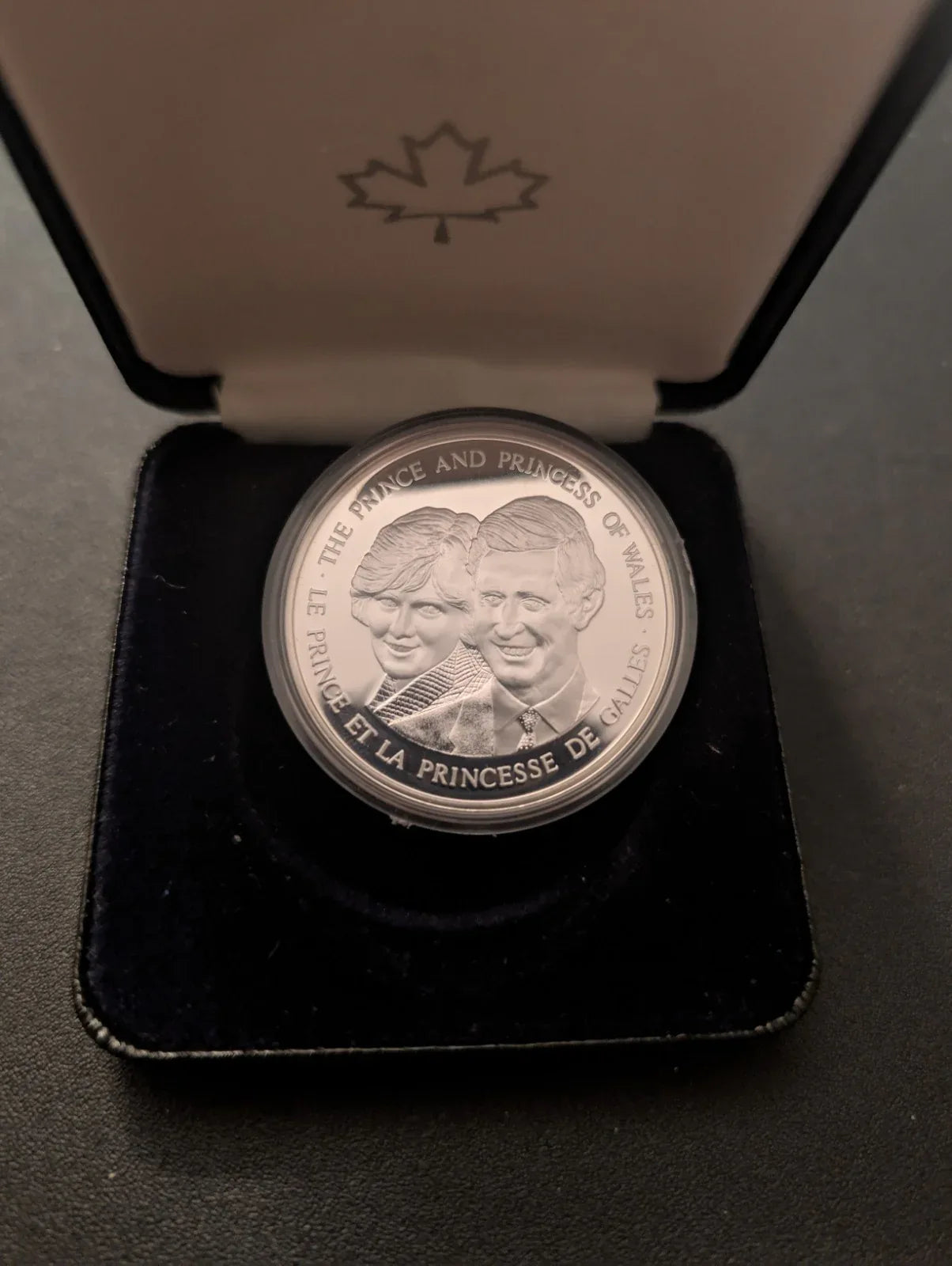 1983 Canada Silver Dollar Prince& Princess of Wales Unc/Proof Like 50% Silver - NumisFind