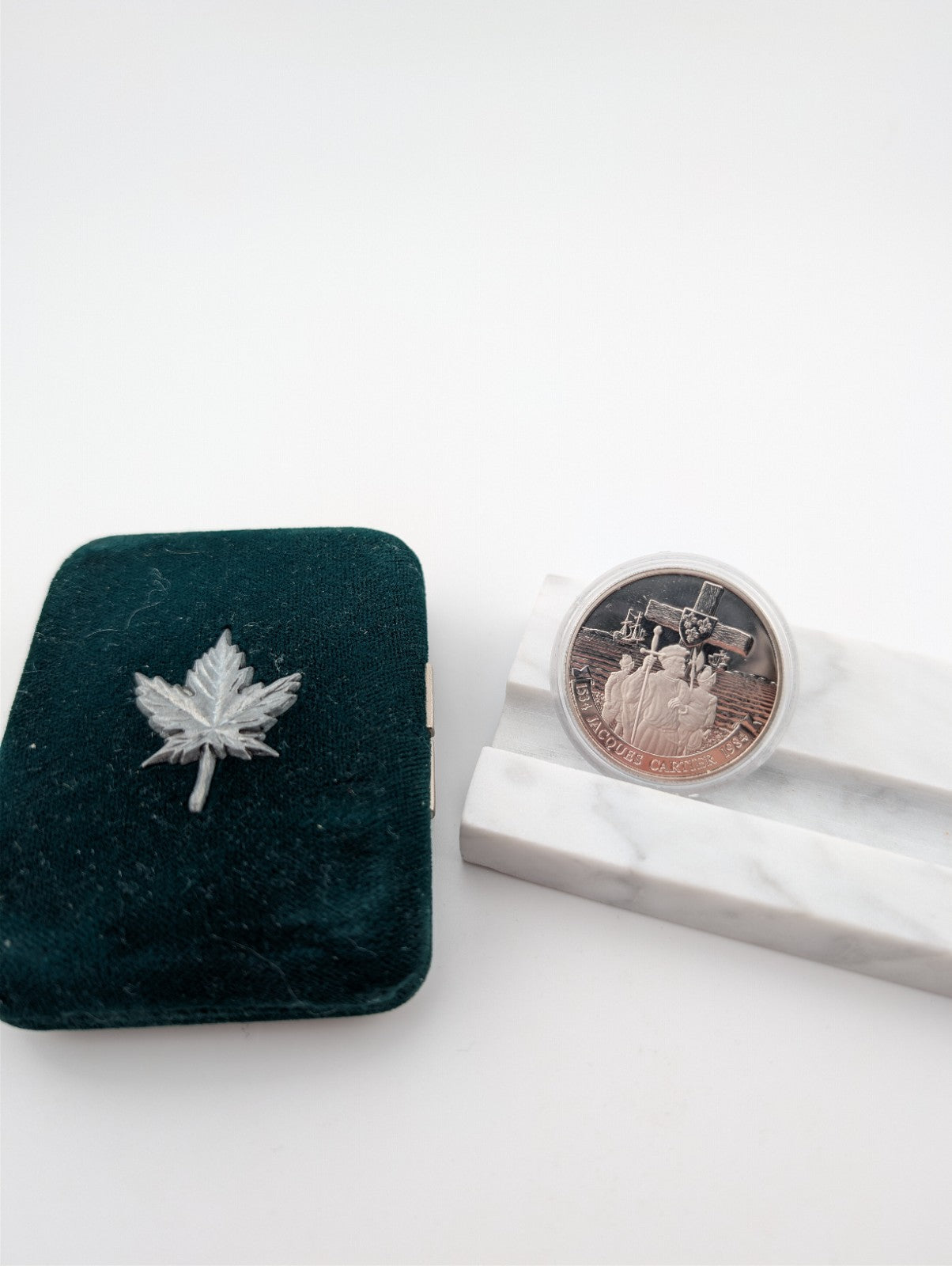 1984 Jacques Cartier Canadian Dollar Proof 400th Anniversary 0