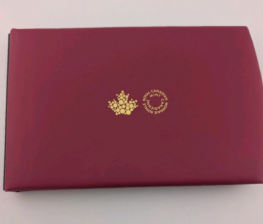 Empty Case for Canadian 6 Coins Specimen & Proof Sets With Certificate 2013-date1