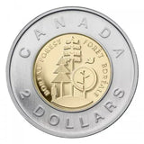 2011 Canada 2$ Toonie, Boreal Forest - BU - NumisFind