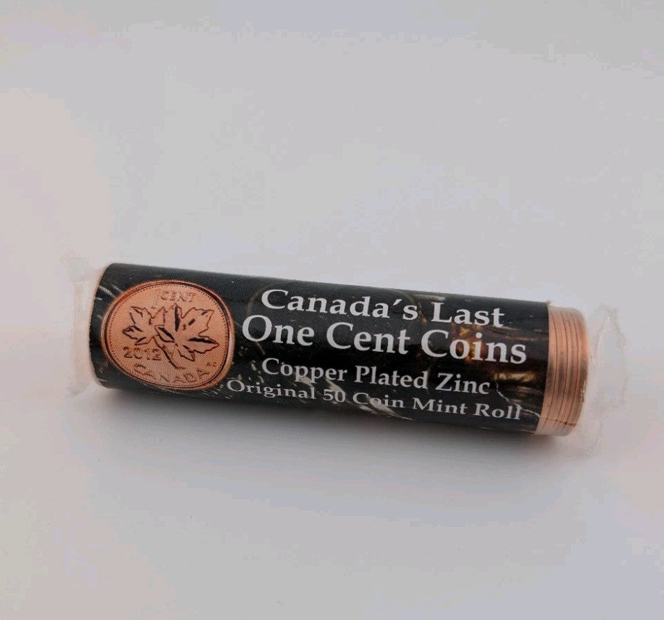 2012 Canada Last Penny Roll Original Special Wrap – End of Cent Issue Uncirculat0