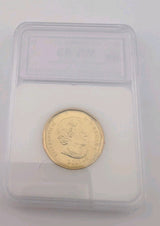 **MS-63** 2021 Coloured Klondike Loonie Graded KSA - PERFECT CONDITION1