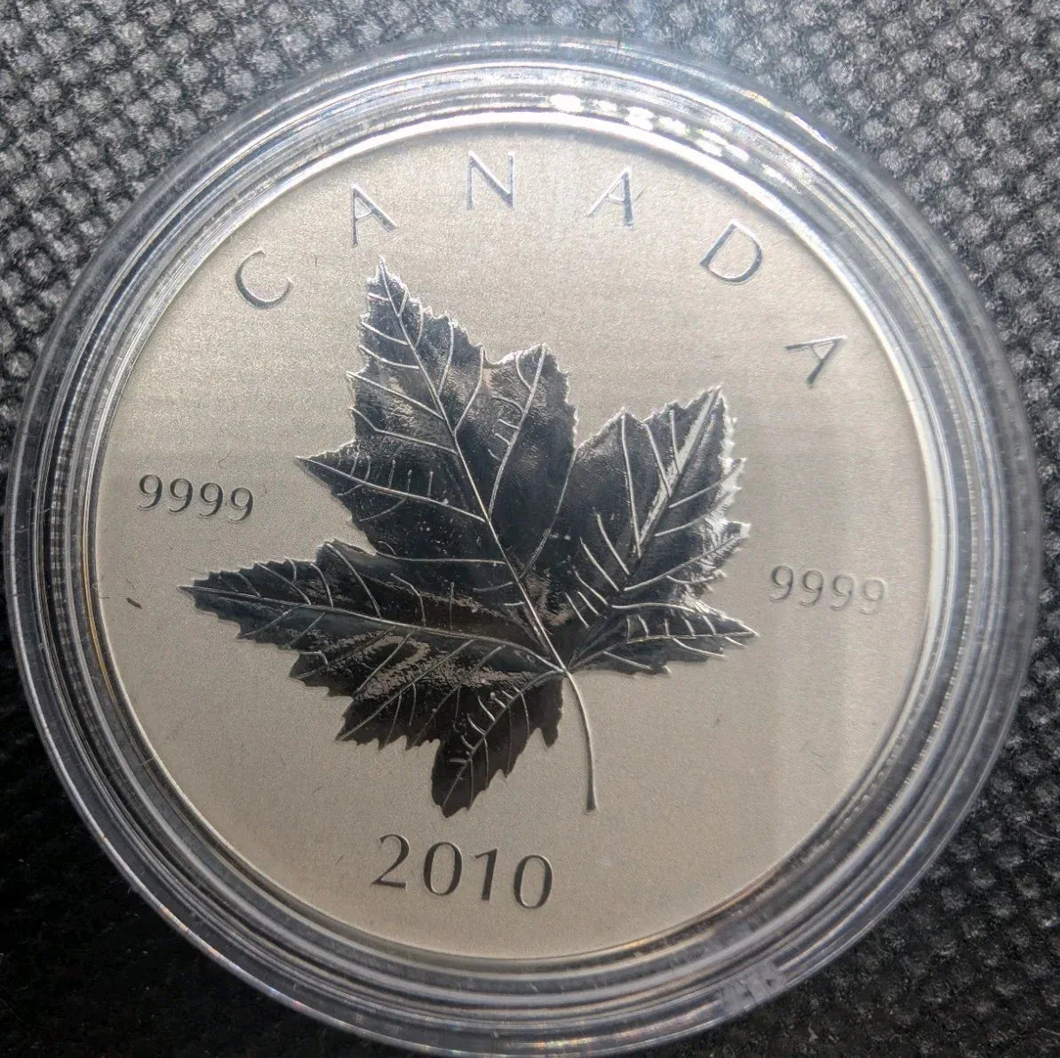 2010 $5 PIEDFORT 1 OZ PURE SILVER COIN 9999 FINE SILVER RCM COIN - NumisFind