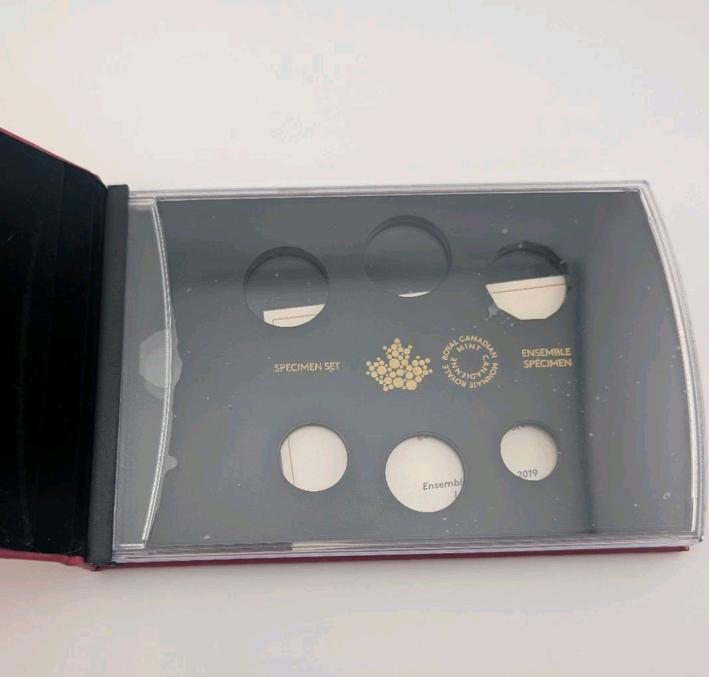 Empty Case for Canadian 6 Coins Specimen & Proof Sets With Certificate 2013-date2