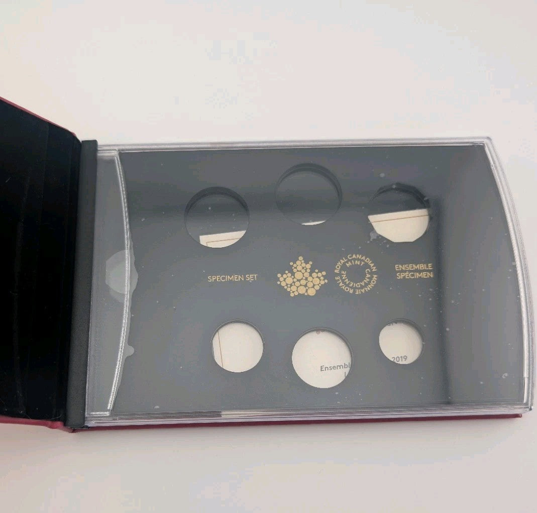 Empty Case for Canadian 6 Coins Specimen & Proof Sets With Certificate 2013-date2