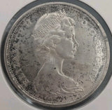 1967 Canadian 50 Cents .800 Silver Half - AU - NumisFind