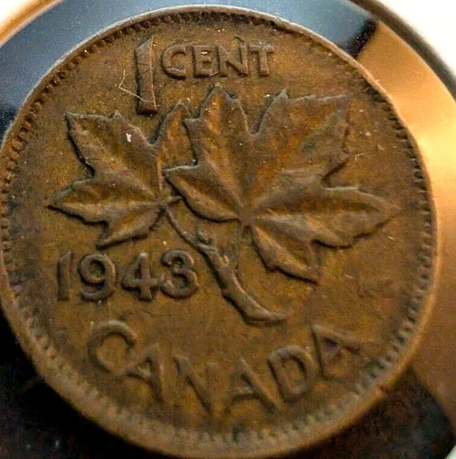 1943 Canada Small Cent Canadian 1 penny coin VERY NICE ! - NumisFind