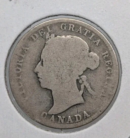 1900 Canada Silver Quarter 25 Cents - Queen Victoria - NumisFind