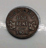 1924 Canada One Cent Coin - G40