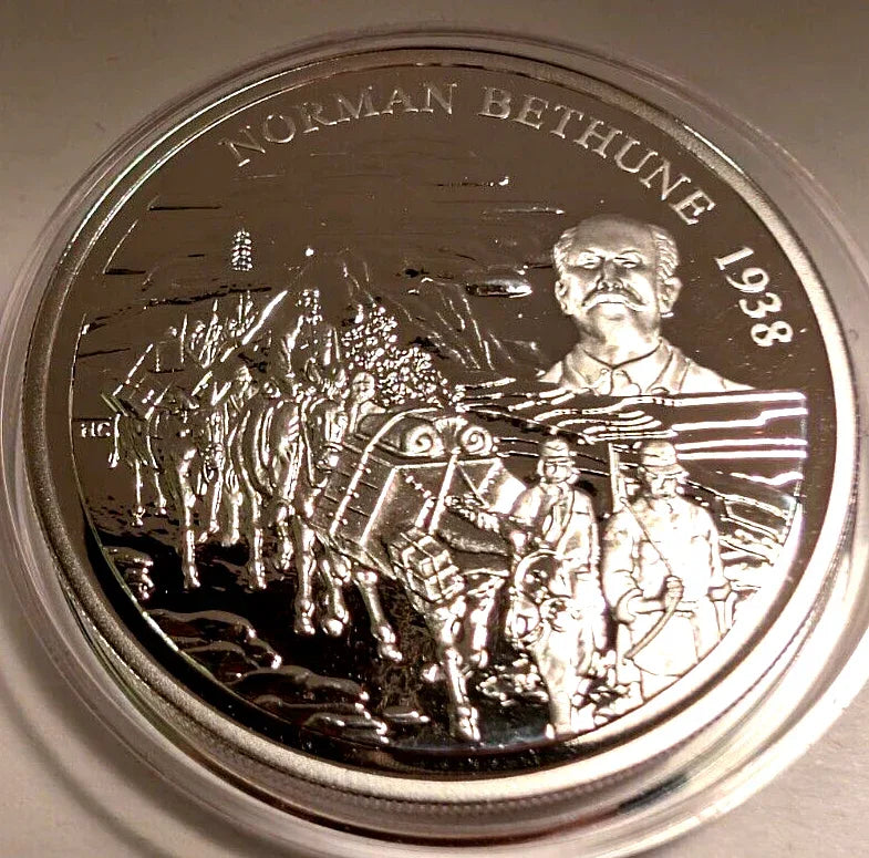 2 x 1oz Silver 1998 Canada $5, China 10 Yuan 2 Silver Coin Set 60th Anniversary - NumisFind