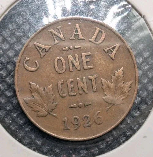 1926 Canada Small Cent Canadian 1 penny coin VF-20 - NumisFind