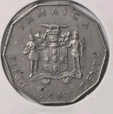 World Coins - Jamaica 50 Cents 1987 Coin KM# 65 - CIRCULATED - NumisFind