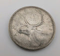 Canada 1962 25 Cents 25c Canadian Caribou Quarter Coin - 80% Silver - ASW .150oz0