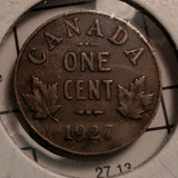 1927 Canada 1 ONE SMALL CENT  - King George V 0