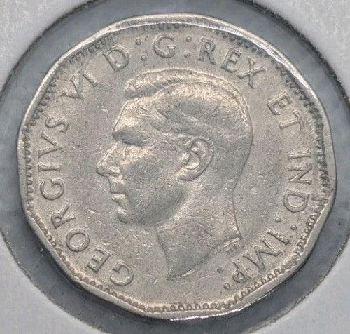 1946 Canada 5 Cent George VI Canadian Nickel Coin Five Cents - NumisFind