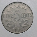 Canada Nickel 5 Cents 1936 - Circulated - Shipping Low Cost - NumisFind