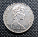 1965 Canada 5 Cent George VI Canadian  Nickel Coin Five Cents1