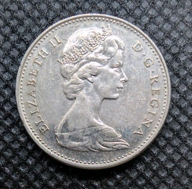 1965 Canada 5 Cent George VI Canadian  Nickel Coin Five Cents1