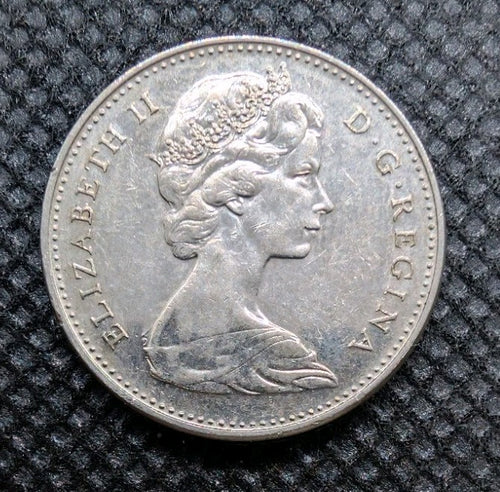 1965 Canada 5 Cent George VI Canadian  Nickel Coin Five Cents1