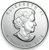(1) 2013 Canada $5 Dollars 1oz .9999 Silver BU * ANTELOPE * Wildlife Series Coin - NumisFind