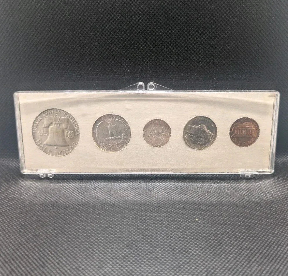 USA 1963 Silver Coins Year Set Uncirculated w/90% Silver mint set US - NumisFind