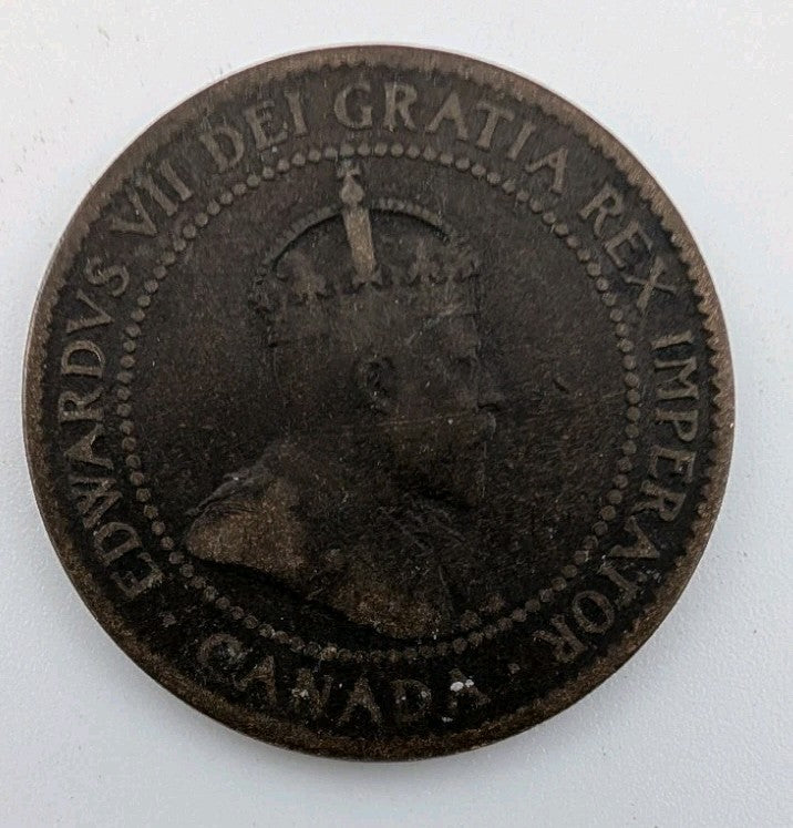 CANADA - 1905 Large Canadian 1 Cent Penny - G-41