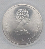 Canada 1975 Montreal Olympics 10 Ten Dollar Silver Coin - Hurdles - NumisFind