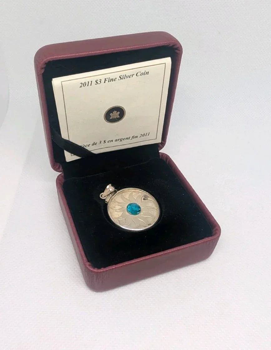 2011 Canada $3 Fine Silver Coin Birthstone - December (Zircon) - Circulated - NumisFind