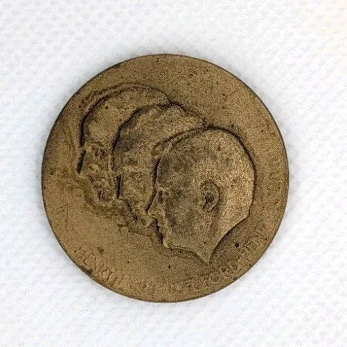 1953 - Henry Ford 50 years Forward Car Coin Medal Medallion Token - NumisFind