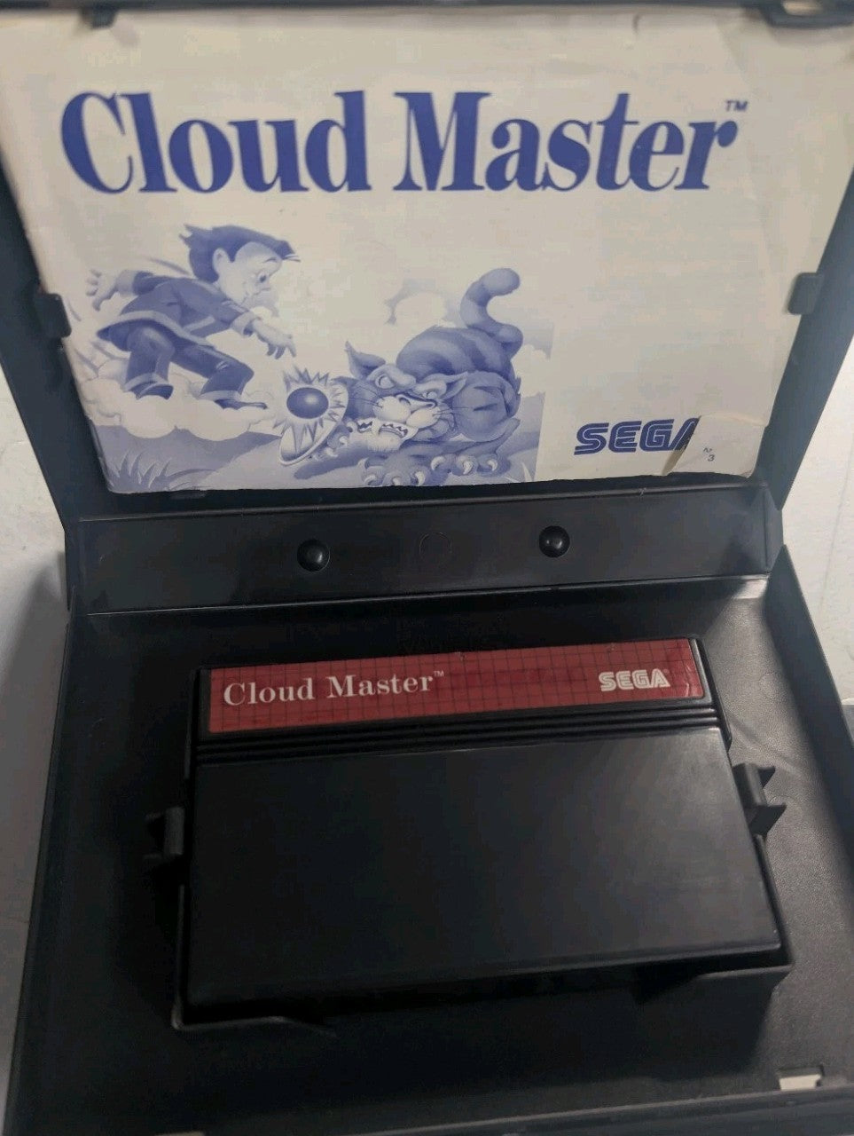 Lot of 4 Sega Master System Games - Alex Kidd x2 - Safari Hunt - Cloud Msster5