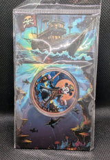 Pirate Steamboat Willie 33 Grams .999 Fine Colored Copper Round in Capsule - 1oz0