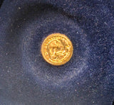 14K Gold Miniature Krugerrand with COA International Monetary Mint - NumisFind